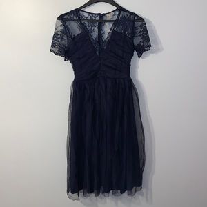 ASOS Navy Blue Formal Prom/Homecoming/Party Dress